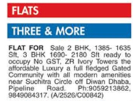 Flats for Sale
